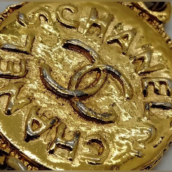 Chanel Vintage Medallion Statement Necklace